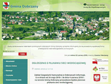 Tablet Screenshot of dobrzany.pl